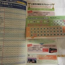 小樽散策バス乗車券