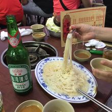 まずはこの麺線