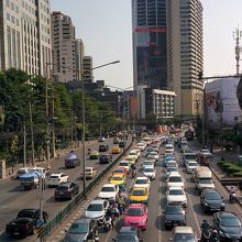 アソーク駅高架橋より