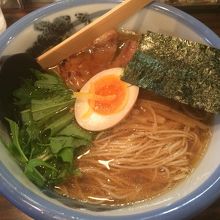 柚子醤油ラーメン　980円