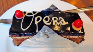 おいしいケーキのお店。