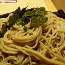 蕎麦も風味があまりない