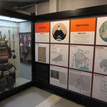 １階展示＝広島城の歴史