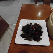 きくらげの酢の物