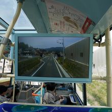 前方カメラの映像が見られる「海」車両