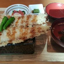 ダブル穴子天重