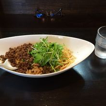 つゆ無し担担麺￥８３０