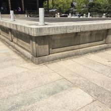 文字通り石舞台