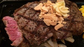 狸小路アーケード街のビフテキ屋、すばらしい