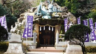 龍の姿が印象的です