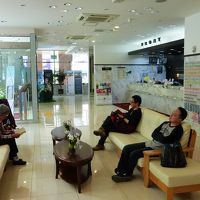 ホテルの１Ｆロビー内です。