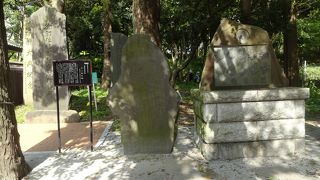 江戸時代時代ここには池や滝が合あたそう。