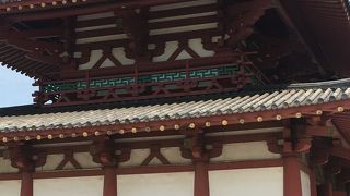 四天王寺の中心に。