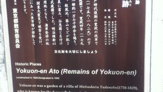 寛政の改革の松平定信が名づけた