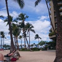 ホテルのビーチ