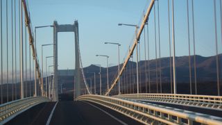 無料で渡れるが、自転車、歩きはNG