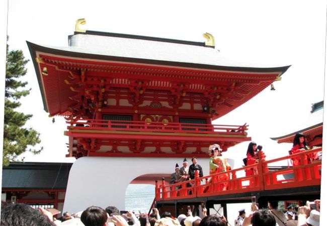 祭りの練習時に平家の怨念が