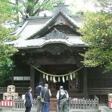 歴史のある神社です