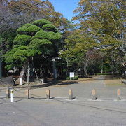 千葉公園の入口にあります