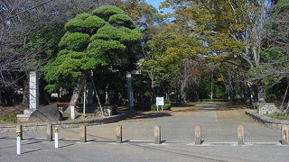 千葉公園の入口にあります