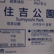 町中にある小さな公園