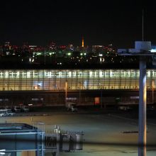 東京タワーを中心にした東京都心です