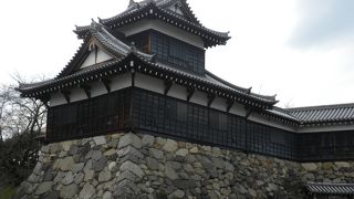 桜の頃はさぞかしと思われる郡山城