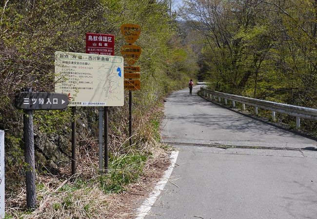 ここは富士山の展望台、登山道も歩きやすい