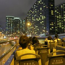 夜風が心地よい