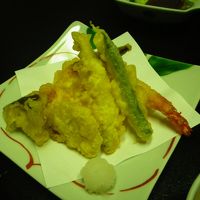 夕食　天ぷら
