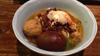 台南。本場の擔仔麺は、やはり美味しかった！