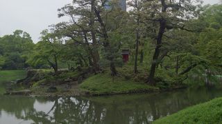 小石川後楽園の中心