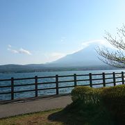 富士山と山中湖のベスポジ
