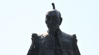 2016年5月　大阪市　「豊臣秀吉公銅像」