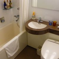 トイレ＆バスルームも、比較的広めです。