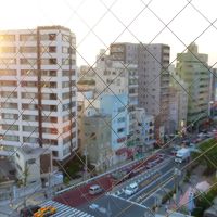 ９Ｆの部屋の窓からの眺め（駒込駅側）です。