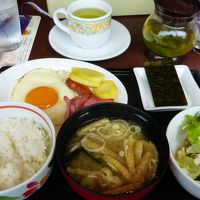 私が選んだ朝食内容です。