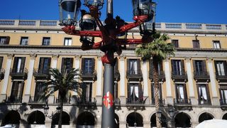 ガウディの街灯！