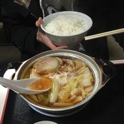 定食も旨い