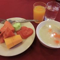 朝食はヒュッフェスタイルです。