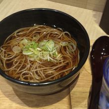 そばは普通です