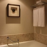 バスタブ付きは念の為、予約時にリクエストしました。