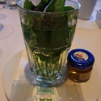 フレッシュハーブティー。