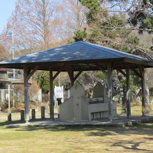 キャンプ場の水場