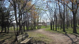 室蘭市の大きな運動公園の一つ