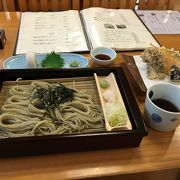 へぎ蕎麦の有名店ですが、天ぷらも美味しかったです。