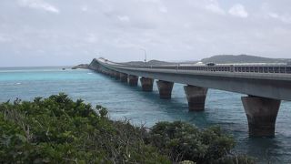 宮古島の橋で一番海がきれい