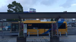 鹿児島市内を走る