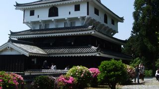 城から見下ろす岩国の景色が素晴らしい