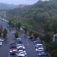 部屋から誘導路が見える